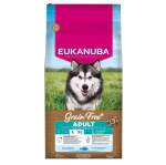 Eukanuba Grain Free Adult Large Breed Ocean Fish sausas ėdalas &scaron;unims 12 kg