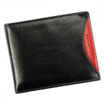 Piniginė vyrams Rovicky 1567-03-BOR RFID 156703BORRFID388145903051071379, Juoda + raudona