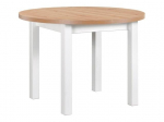 Stalas Black Red White Balard, rudas/baltas