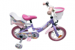 Vaiki&scaron;kas dviratis Volare Unicorn 12", violetinis