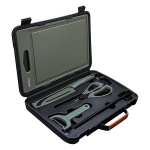 Grilio įrankių rinkinys NexTool NE20261, 31.3x24x3.9 cm, juodas/žalias