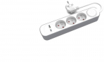 Prailginimo laidas su 3 lizdais, Usb-a ir Usb-c, 3m