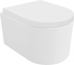 Mexen Sofia WC dubuo Rimless Tornado su lėto nuleidimo kietu dangčiu, duroplast, balta blizgi - 30540200T, 49x36x35,5 cm