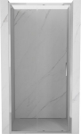 Mexen Exo slankiojančios du&scaron;o durys 95 cm, skaidrus, chromas - 8151-095-000-01-00, 95x200 cm