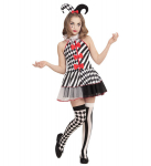 &bdquo;ARLEQUIN&ldquo; (suknelė, mini skrybėlė)
