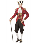 Vyri&scaron;kas &bdquo;RAUDONAS ŽAKARDO PARADINIS PALTAS&ldquo;