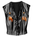 Leather look "COWBOY" (vest)