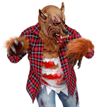WEREWOLF GLOVES WITH FUR