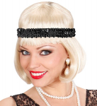 BLACK SEQUIN HEADBAND