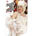 &bdquo;ROARING 20s FLAPPER&ldquo; (suknelė, kepurė, pir&scaron;tinės, cigarečių dėklas)