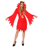 DEVILIN (dress, belt with stand-up collar)