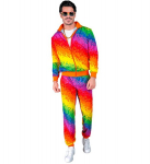 &bdquo;PIXEL RAINBOW PARTY FASHION SPORTINIS KOSTIUMAS&ldquo; (striukė, kelnės)