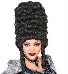 black "EXTRA TALL GOTHIC WIG" in polybag