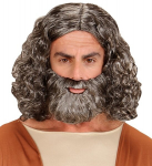 BIBLICAL WIG & BEARD in box