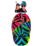RAINBOW ANIMALIER TIGER SEQUIN CAP