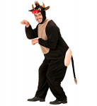 &bdquo;BULL&ldquo; (kombinezonas su sėdmenimis, galvos apdangalas su kauke)
