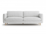 Keturvietė sofa Micadoni Eden, Light Grey Melange