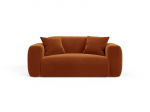 Dvivietė sofa Micadoni Strino, Terracotta