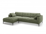 L formos mink&scaron;tas kampas Micadoni Home Bemy, Dark Olive Green