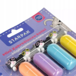 Mini žymekliai "katytės" Starpak, 4 spalvos