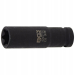 Smūginė E20 galvutė 1/2" 12,5 mm, chrom-molibdeno plienas