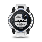 I&scaron;manusis laikrodis Garmin Instinct 2.29 cm (0.9") MIP 45 mm Digital 176 x 176 pixels Touchscreen Black, White GPS (satellite)