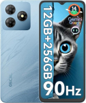 Telefonas Oscal FLAT 2 6,56" 12(4+8)GB RAM 128GB/SD 2TB 13MP 5000mAh Android 14 - Mėlyna