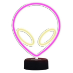 Manta stalinis &scaron;viestuvas Style Neon Lights UFO