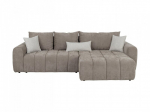 Kampinė sofa Chill_Me, 140x242 cm, pilka