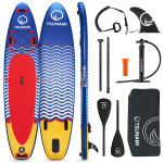 SUP lenta 350 cm T04 TSUNAMI Paddle Board &ndash; Pilnas plaukimo komplektas