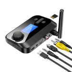 Bluetooth 5.1 garso adapteris su TF kortele