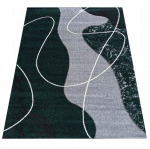 Kilimas Otto 05, pilkai žalias, 120x170 cm, svetainei, miegamajam