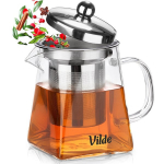Arbatinukas su arbatos virimo aparatu, 330 ml, stiklinis