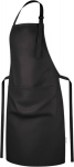 Virtuvės prijuostė, unisex, juoda