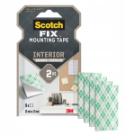 Scotch-fix tvirtinimo kvadratukai, 25x25mm, 16 vnt.