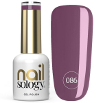 Hibridinis nagų lakas Clavier Plum Charmer 8 ml violetinis, ilgalaikis, kietinamas UV/LED lempa