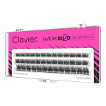 Dirbtinės blakstienos Clavier Wide DU2O MIX C-raitas 10&ndash;14 mm Dvigubas tūris