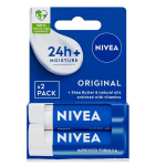 Lūpų balzamas Nivea Original Care 24 h drėkinimas su taukmedžio sviestu