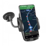 Telefono laikiklis Sbs automobilinis telefono laikiklis ant stiklo, juodas