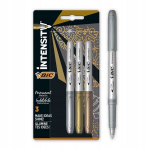 Bic Marking Metallic markeriai, 3 vnt. (auksas, sidabras, bronza)