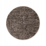 Elle Decoration Brilliance smėlio spalvos apvalus kilimas 160x160