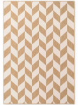 Ted Baker Haringey plok&scaron;čiaaustis kilimas Terrick i&scaron; džiuto, baltas 160x230