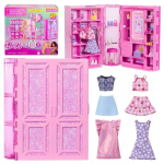 Barbie Svajonių Spinta su Drabužiais ir Aksesuarams