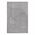 Villeroy & Boch 1906 Charlotte vilnonis pilkas kilimas 160x230
