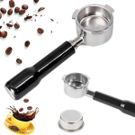 51 mm be dugno portafiltras suderinamiems espresso aparatams, 3 auselės, 4 mm storio