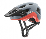 Dviratininko &scaron;almas Uvex React, pilkas, 52-56 cm