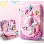 3d dviejų skyrių pie&scaron;tukinė su vienaragiu