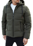 Vyri&scaron;ka žieminė chaki spalvos striukė Nevex TX5066-65695-XXL