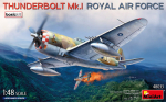 Klijuojamas Modelis MiniArt 48033 Thunderbolt Mk.I. Royal Air Force Basic Kit 1/48
