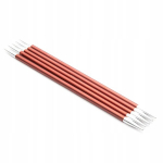 Knitpro Zing 5,5mm metalinės virbalai kojinėms, 15 cm